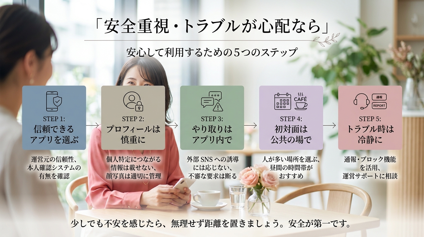 安全重視・トラブルが心配なら