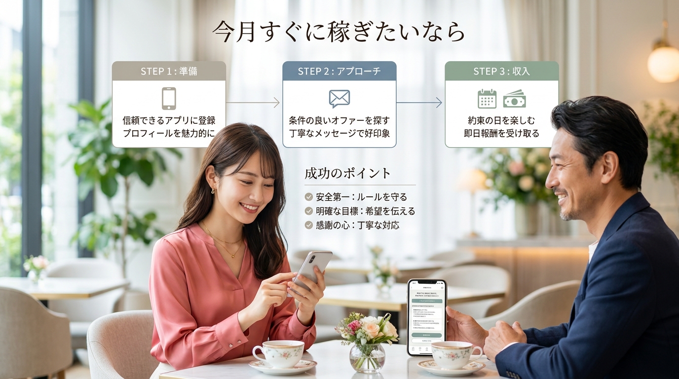 今月すぐに稼ぎたいなら