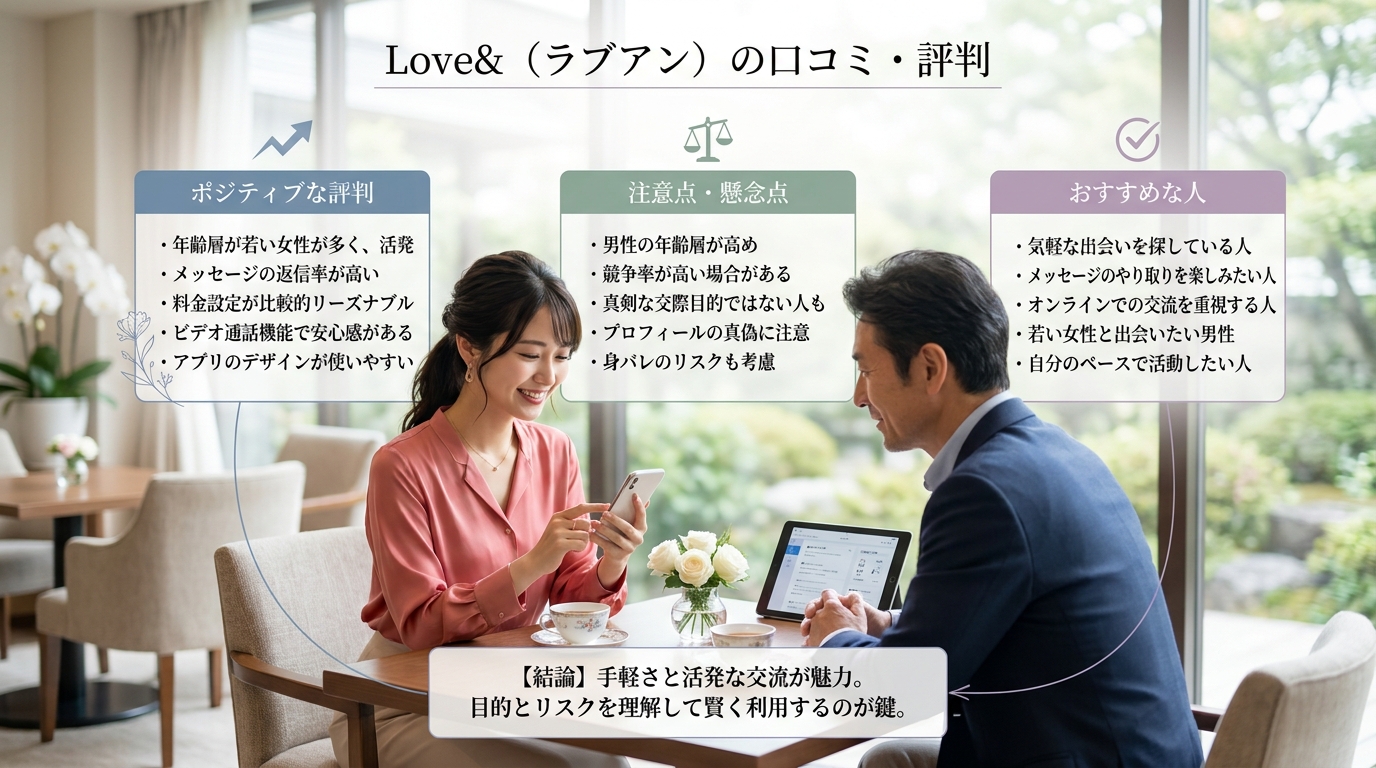 Love&(ラブアン)の口コミ・評判